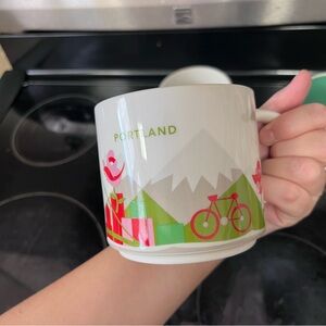 EUC Starbucks Portland Mug - YOU ARE HERE collection
